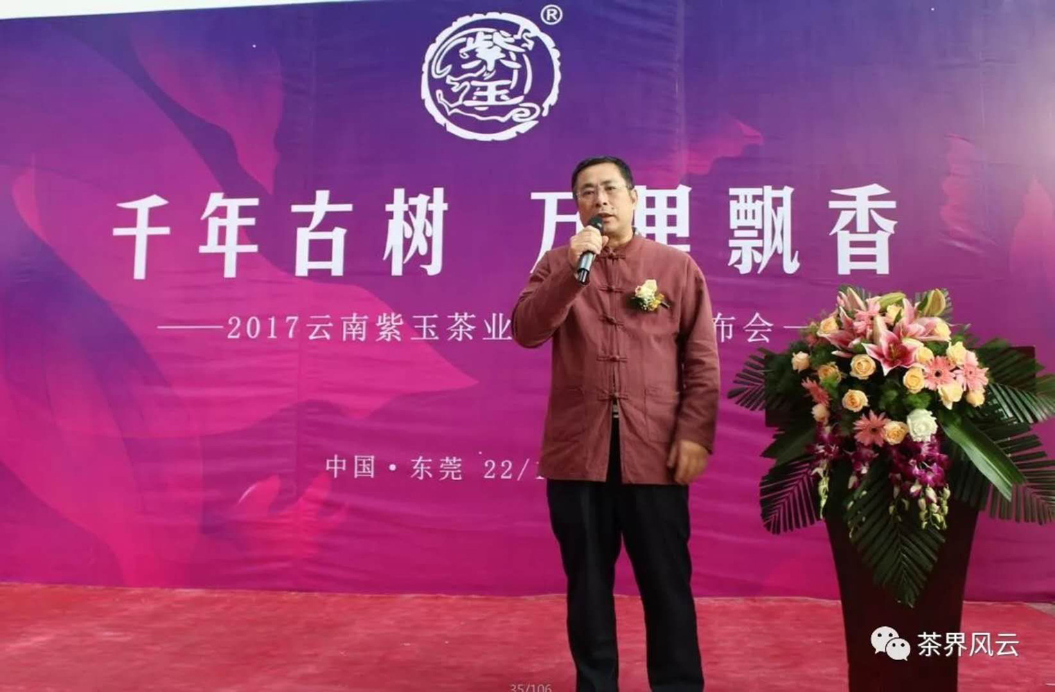 2017云南紫玉茶业品牌战略发布会（东莞）